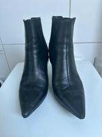 Zara premium  Leder Stiefeletten Stiefel Leder Schwarz wie neu 40 Deggendorf - Mietraching Vorschau