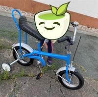 Seltenes DDR Kinderfahrrad Kultiges Vintage Bike in Blau Thüringen - Straußfurt Vorschau