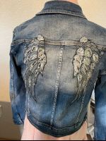 Jeansjacke mit Engelsflügel Jeans S M L XL XXL Baden-Württemberg - Engen Vorschau