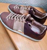 Högl Leder Sneaker Neuwertig Gr.40 gold braun Nordrhein-Westfalen - Gescher Vorschau