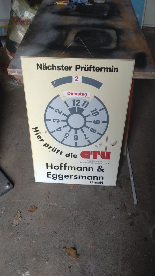 GTÜ KFZ Prüfstützpunkt Werkstatt Schild in Gremmendorf