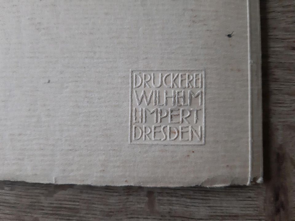 Dresden 1925 *Erinnerung-Blätter zum 1. Sächsischen Sängerbundes* in Gelenau