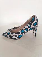 Satin Pumps Leo Print mittelhoch Baden-Württemberg - Ulm Vorschau