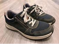 Rieker Herren Schnür Schuh Blau Gr 43 Hessen - Siegbach Vorschau