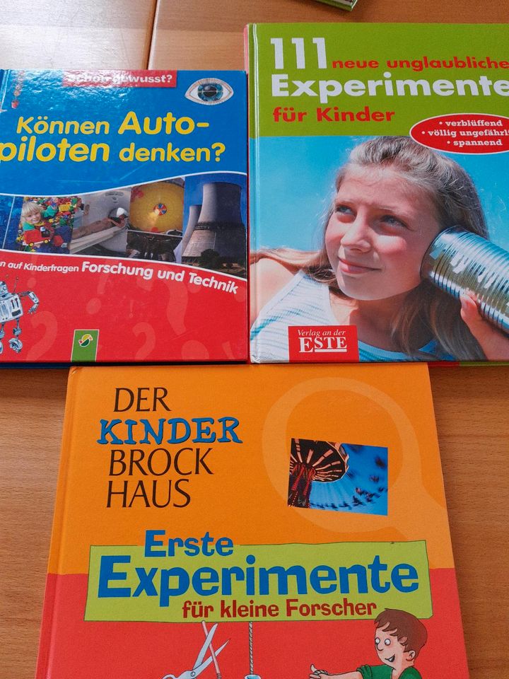 3 Wissensbücher, Bücher für kleine Forscher, Experimente in Fürth