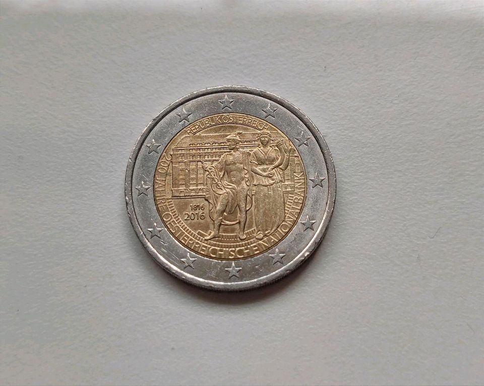 2-Euro Münze Republic Österreich in Schweinfurt