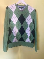 Tommy Hilfiger, Pulli, Rautenmuster im Retro Vintage Look XS Nordrhein-Westfalen - Eschweiler Vorschau