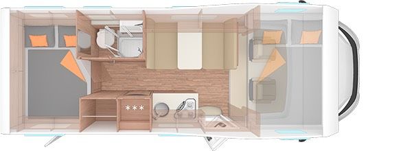 ☑️ Wohnmobil Weinsberg CaraHome 650DG Alkoven mieten ☑️ in Neumarkt i.d.OPf.