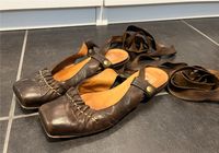 MOMA Römersandalen Ballerinas braun Leder Gr. 37 Bayern - Hirschaid Vorschau