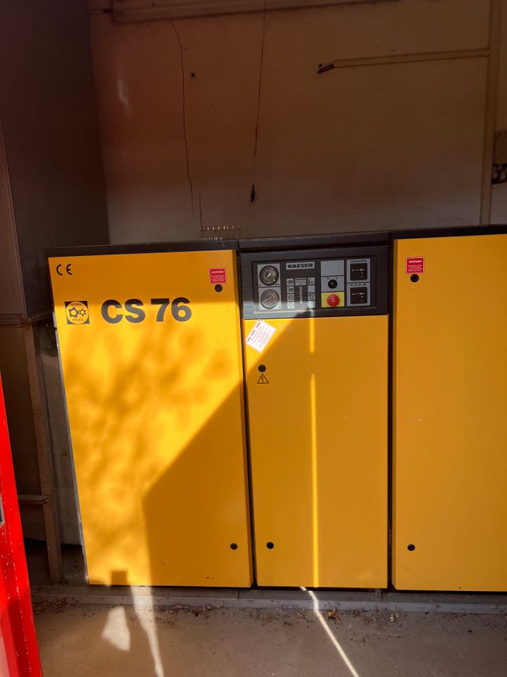 Kaeser CS 76 Schraubenkompressor wenig Betriebsstunden in Dresden