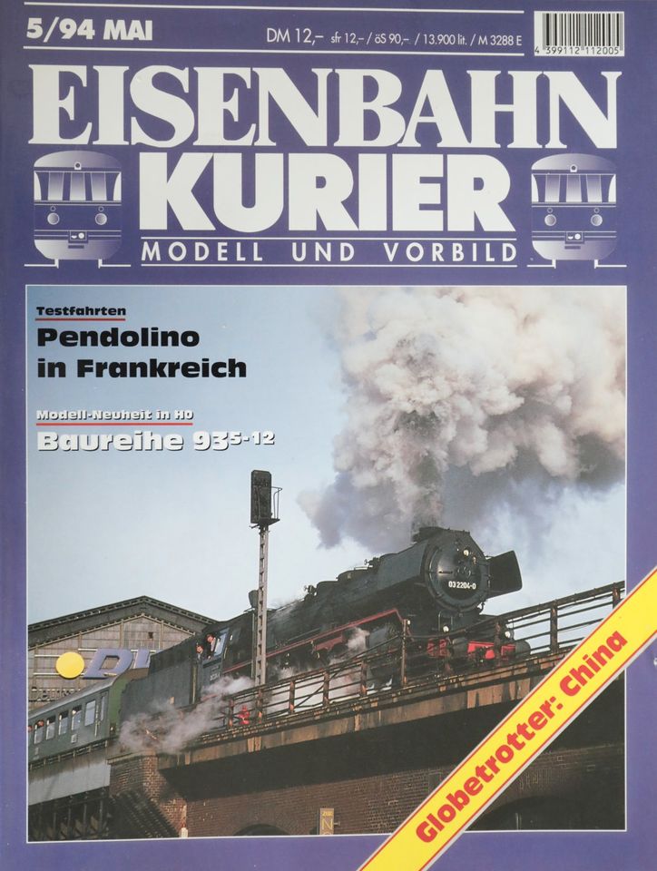 Eisenbahn Kurier Modell und Vorbild 5/94 Mai in Saarbrücken