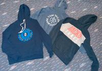 3 blaue Kapuzenpullis Hoodis Tom Tailor Jack & Jones Izod Gr. S Hessen - Büdingen Vorschau
