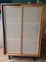 Highboard/Schrank Vina retrostyle, Rattan,massiv Mango Nordrhein-Westfalen - Pulheim Vorschau