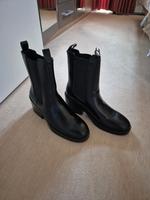 schwarze Stiefel - Größe : 41 - neu - H&M - Leder Niedersachsen - Lüneburg Vorschau