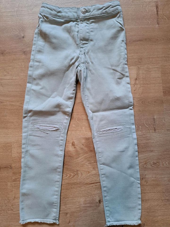 Jeans Hose Mädchen Kleidung Größe 110 2 Stück in Fürstenau
