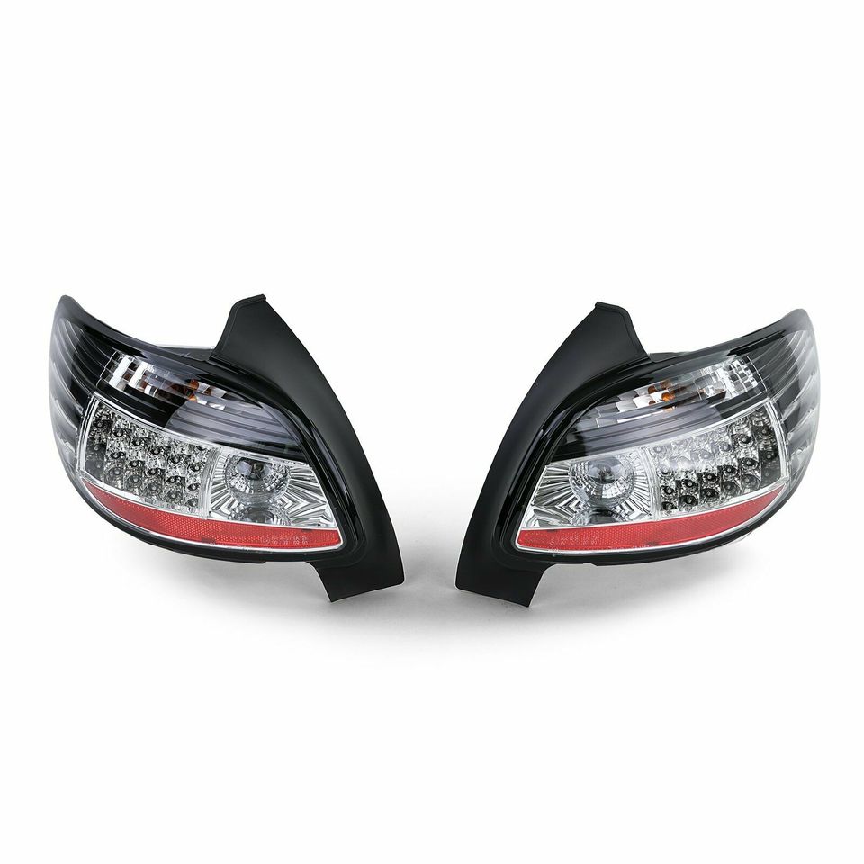 Peugeot 206 3 + 5-türig Led Rückleuchten schwarz chrom ab BJ 98 in Calden