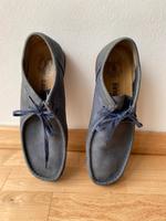 Clarks Schuhe Rauleder, blau, 43,5 Wallabee Niedersachsen - Osnabrück Vorschau