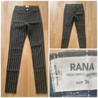 Neuwertig TALLY WEIJL High Waist Skinny Jeans, Gr. S,36, Streifen Sachsen-Anhalt - Queis Vorschau