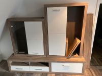 Schrankwand mit Sideboard, Hänge, Schrank u Regalen inkl. LED Thüringen - Brahmenau Vorschau