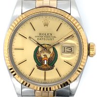 Rolex Datejust 36 Ref.16013 mit UAE Quraishi Adler Military Blatt Nordrhein-Westfalen - Krefeld Vorschau