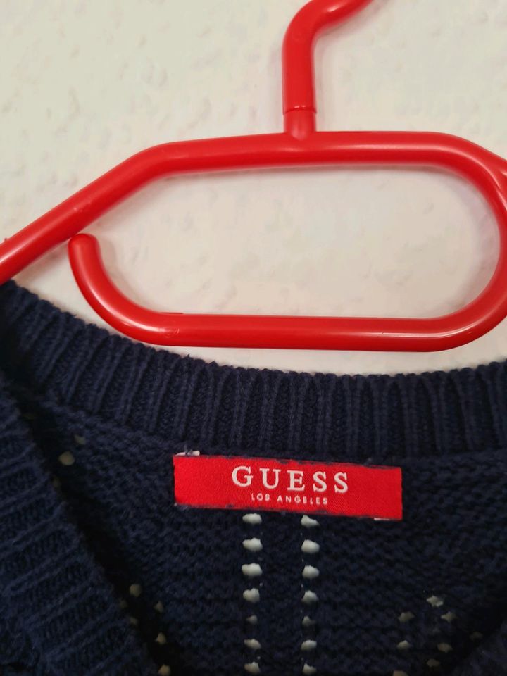 Guess Damen Pullover Strickpullover blau S in Weiding