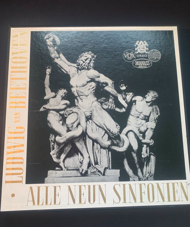 Ludwig Van Beethoven alle neun Sinfonien Schallplatten 1959 in Holle