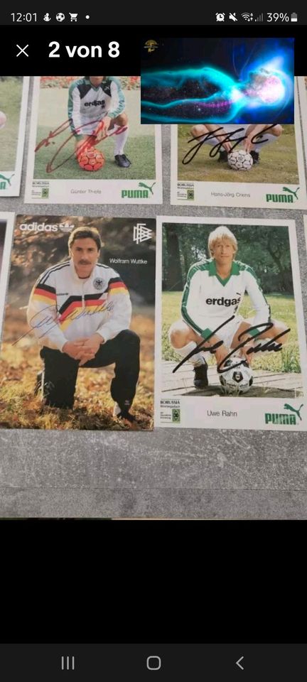 Bitte dfb Autogrammkarten zum Tausch an in Dortmund