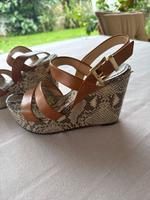 Sandalen, Keilabsatz, Kennel & Schmenger, Damenschuhe Größe 38 Bayern - Oberasbach Vorschau