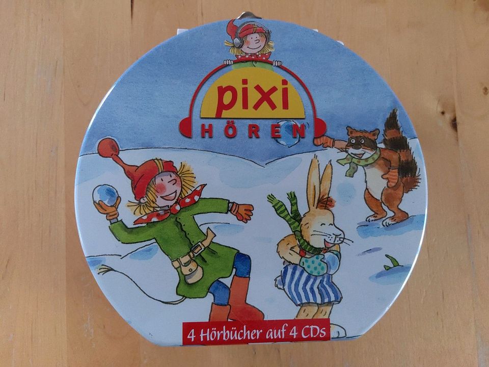 "pixi HÖREN": 4 CDs in einer schönen Metallbox in Büttelborn