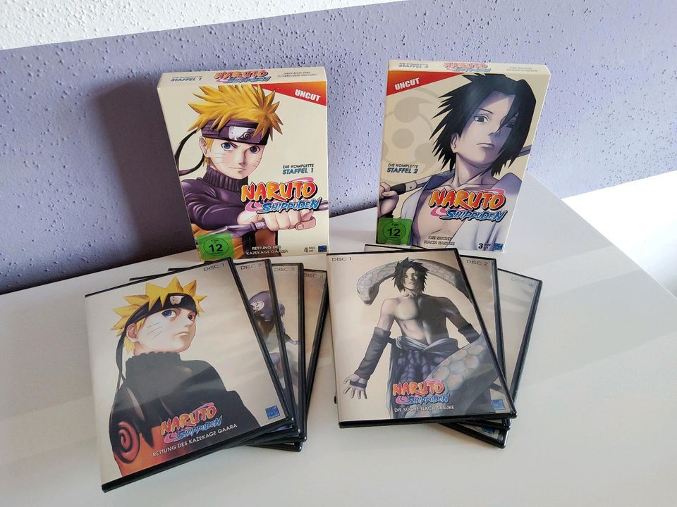 DVD's Anime Naruto 1 / Naruto Shippuden 1-6 in Kirchdorf i. Wald