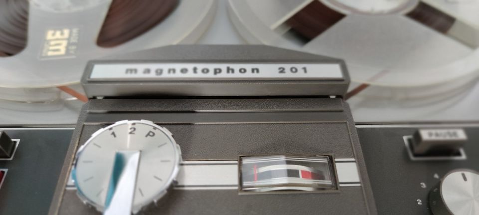 Telefunken Magnetophon 201 Tonbandgerät/ Phono "Vintage 1970" in Oer-Erkenschwick