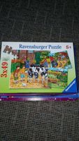 Bauernhof Puzzle Ravensburger 3×49 Teile Schwarzatal - Meuselbach Vorschau