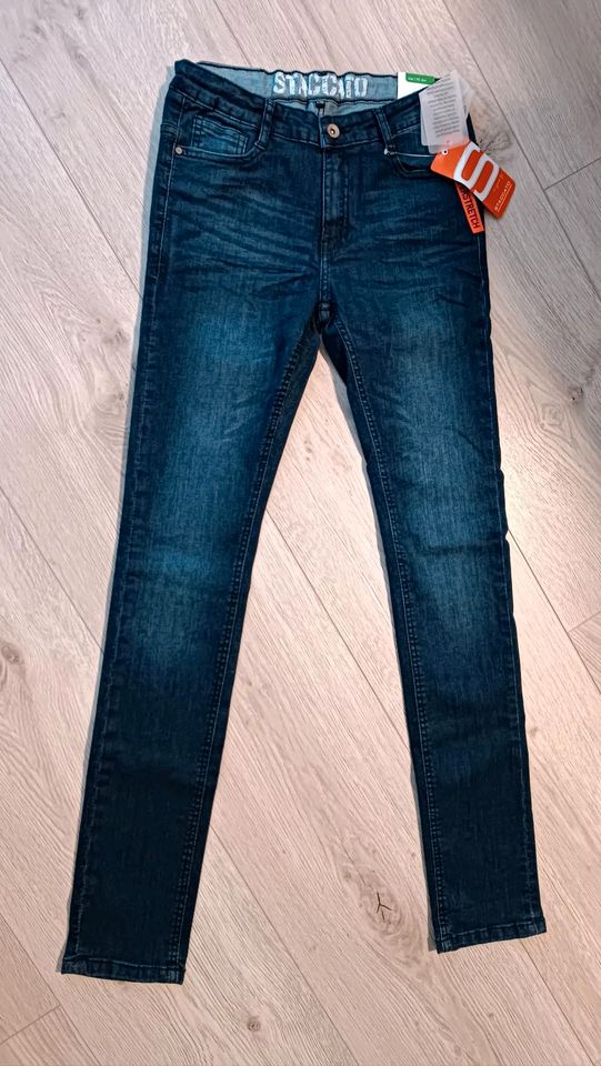 Staccato Denim Jeans Gr. 170 slim Stretch Hose  NEU mit Etikett in Wehr