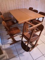 Schulbänke / Schreibtisch mit Stühlen #Vintage #Upcycling Bayern - Königsmoos Vorschau