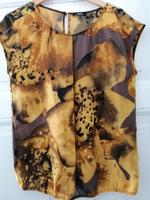 Bluse Top von Mexx Braun Gelb Brandenburg - Bad Belzig Vorschau