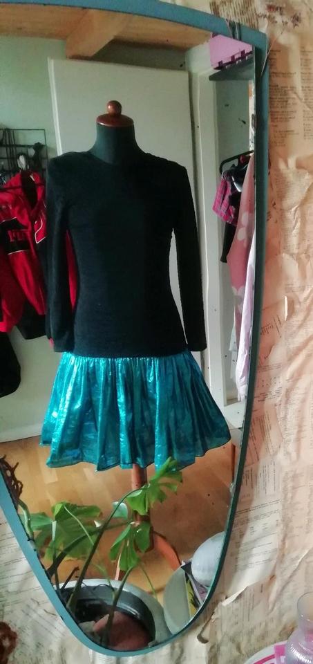 Vintage Kleid 80er Jahre Taffeta Cocktail Kleid Party Kleid in Berlin