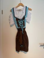 Dirndl Gr. 44 blau/weiß/braun Nordrhein-Westfalen - Kempen Vorschau