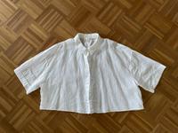 Kurzbluse H&M, weißes Leinen, Gr. L Nordrhein-Westfalen - Bad Honnef Vorschau
