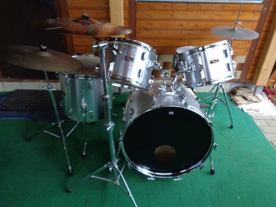 Pearl Wood Fiberglass, Schlagzeug vintage... in Gera