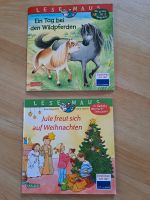 Lesemaus Bücher,  Ein Tag bei den Wildpferden und Weihnachten Bayern - Wittislingen Vorschau