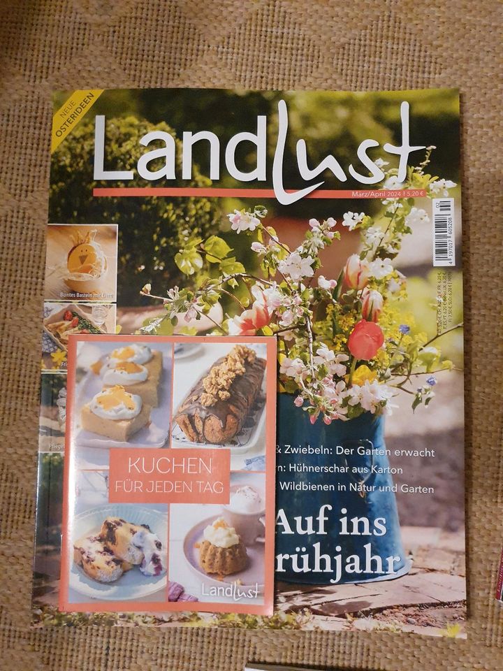 Zeitschriften Landlust Gartenflora aktuell März/April in Dresden