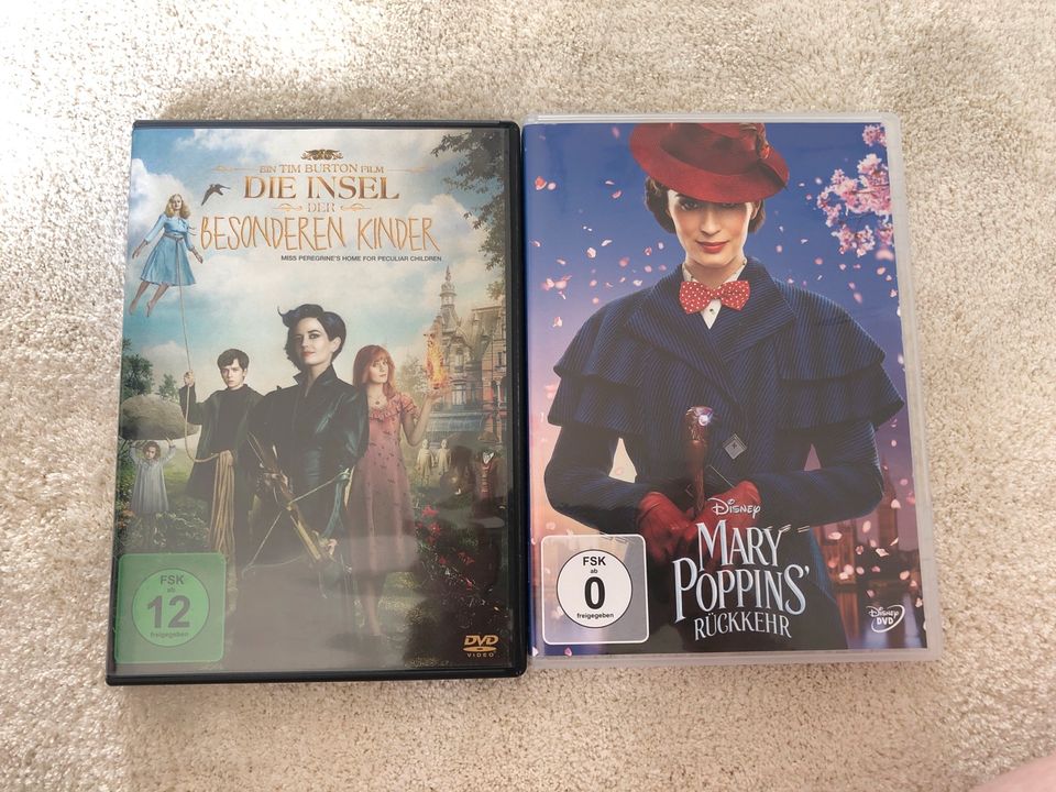 DVD Die Insel der besonderen Kinder und Mary Poppins Rückkehr in Bokensdorf