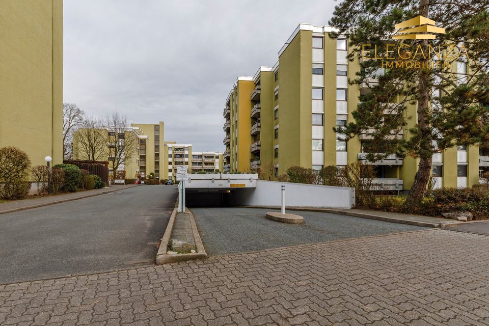 Gelegenheit! 3 Zimmer Wohnung 76 m² mit Süd-Balkon und Tiefgarage in Fürth in Fürth