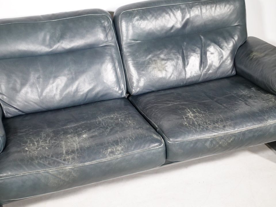 TRUE Vintage DE SEDE DS 70 Design Leder Sofa Couch Patina 3er in Mainz