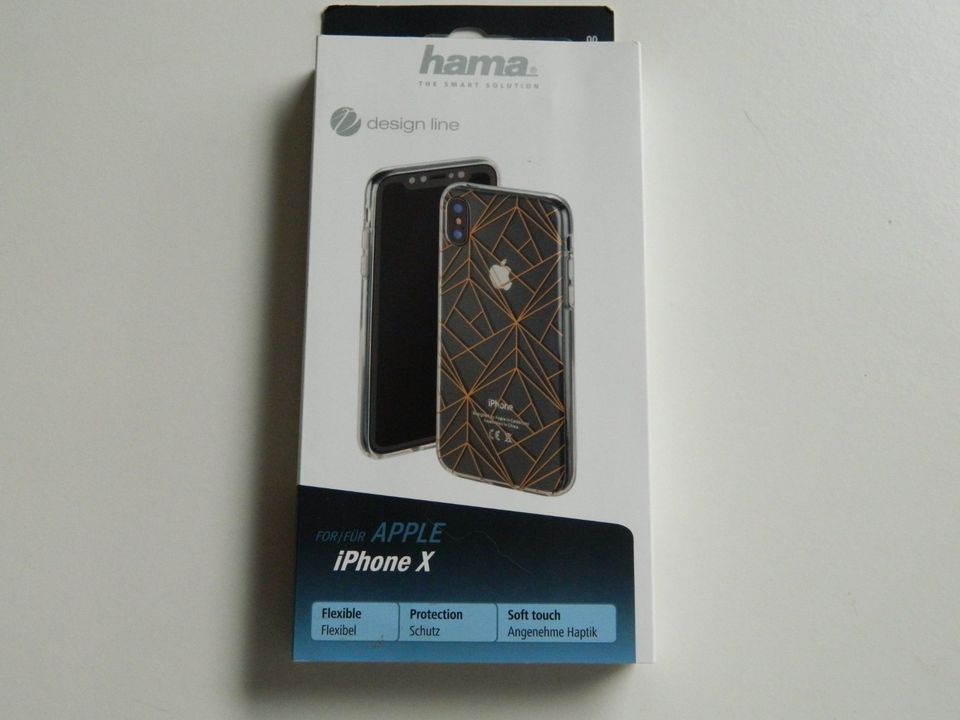 HAMA SILIKON COVER MIT RING FÜR IPHONE X in München