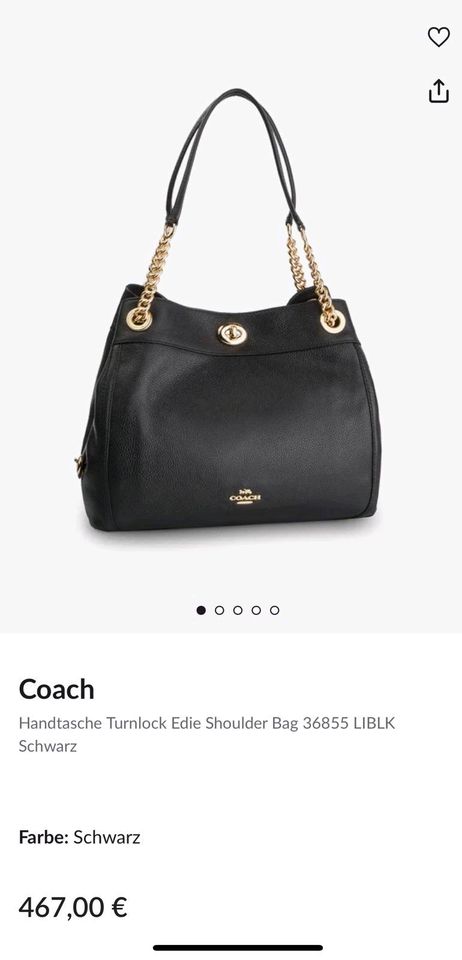 Tasche  COACH***Neu*** in Kirchham