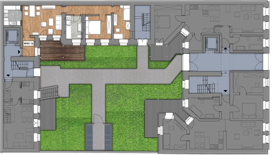 (53) 21 Exklusive Wohnungen Bahnikstraße 6 Magdeburg OT Buckau in Magdeburg