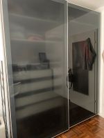 2 Türen für PAX-Schranksystem aus Glas, anthrazit Baden-Württemberg - Mannheim Vorschau
