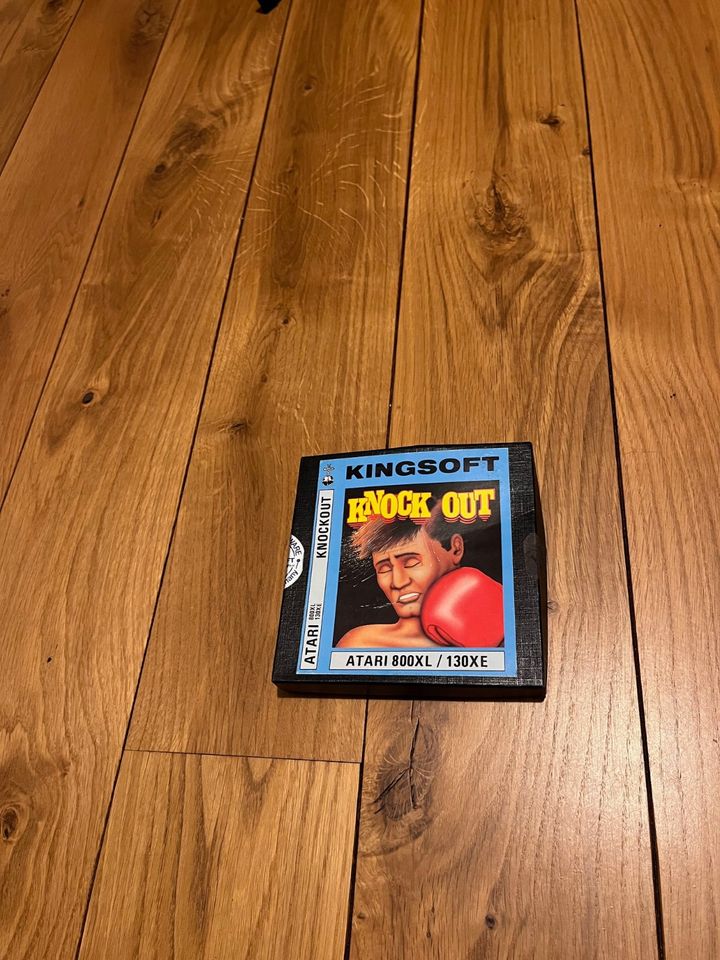 Atari 800XL Spiel Knock Out Kingsoft 1985 in Wagenfeld