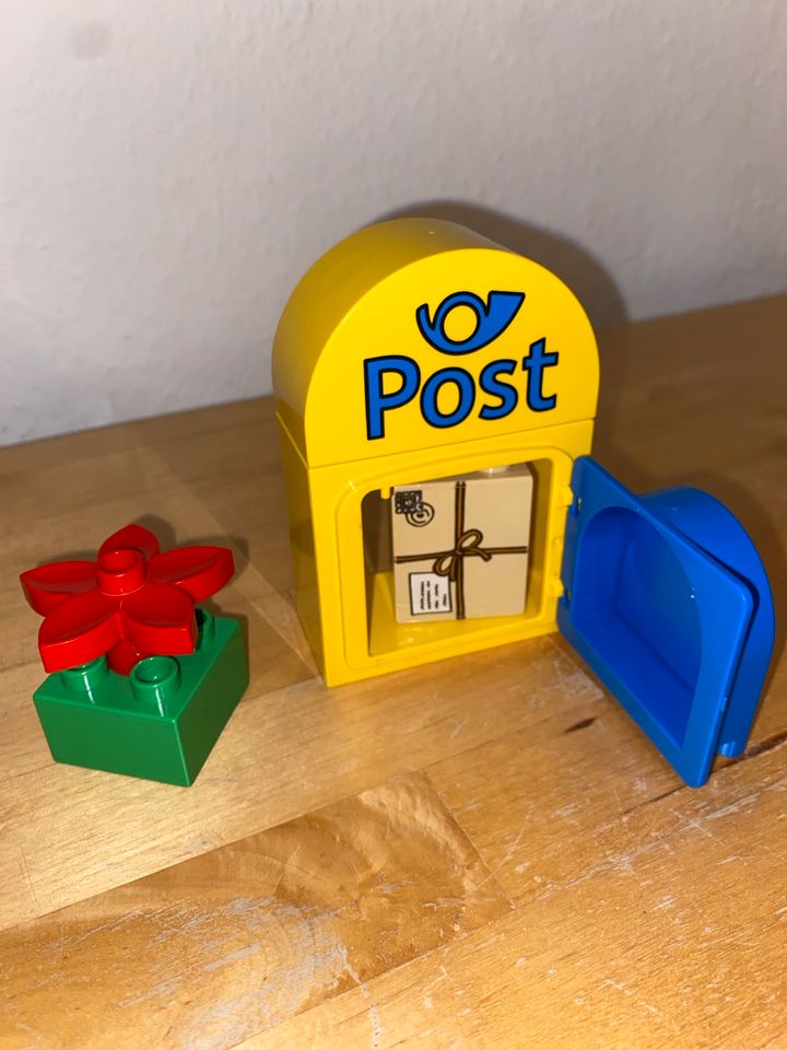 LEGO DUPLO 5638 Postbote Briefkasten Motorrad Post Paket in Kaiserslautern